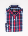 Camisa cuadro Slim