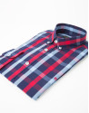 Camisa cuadro Slim