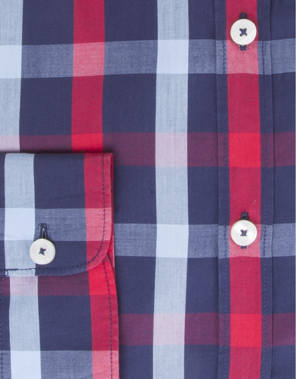Camisa cuadro Slim