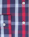 Camisa cuadro Slim
