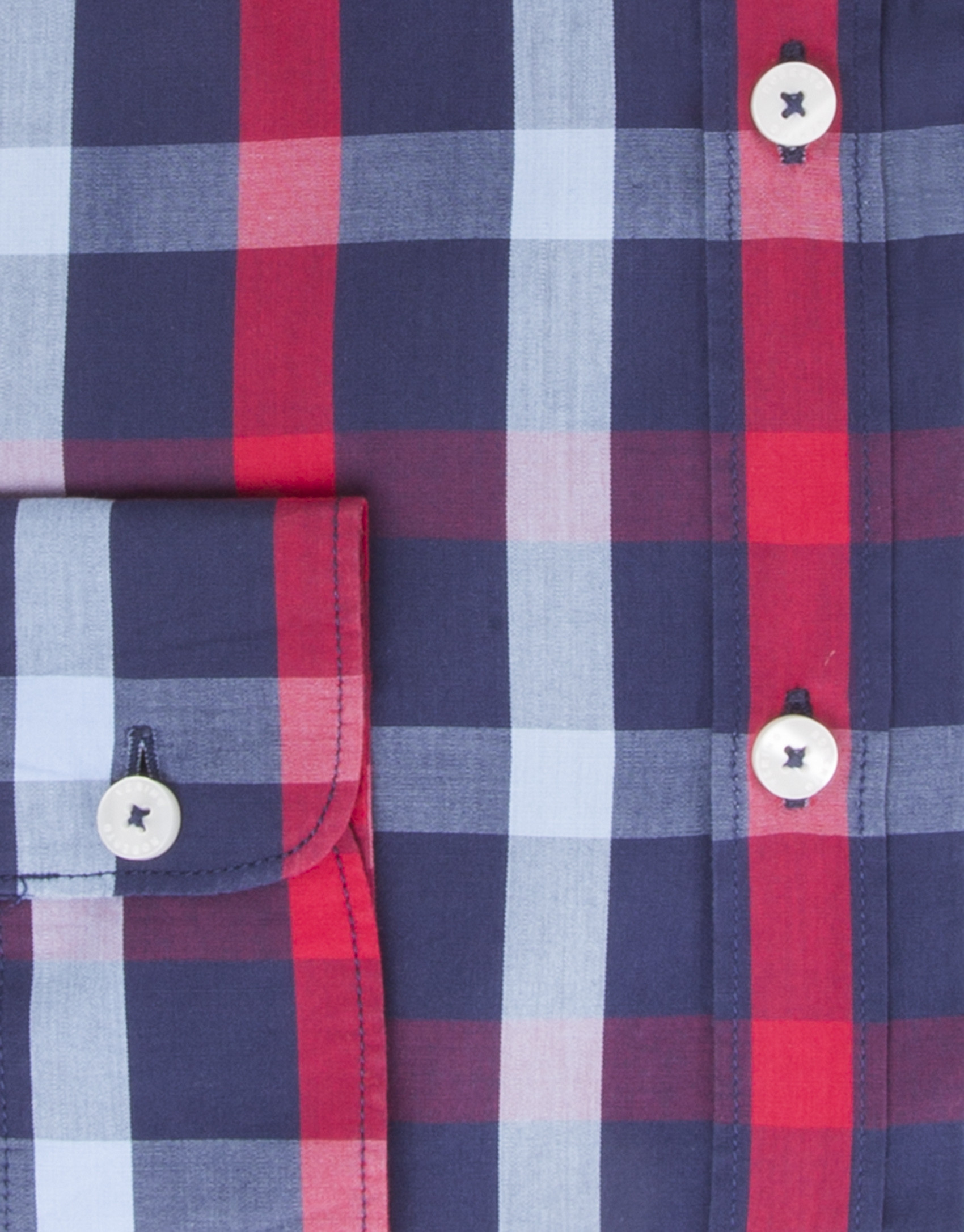 Camisa cuadro Slim