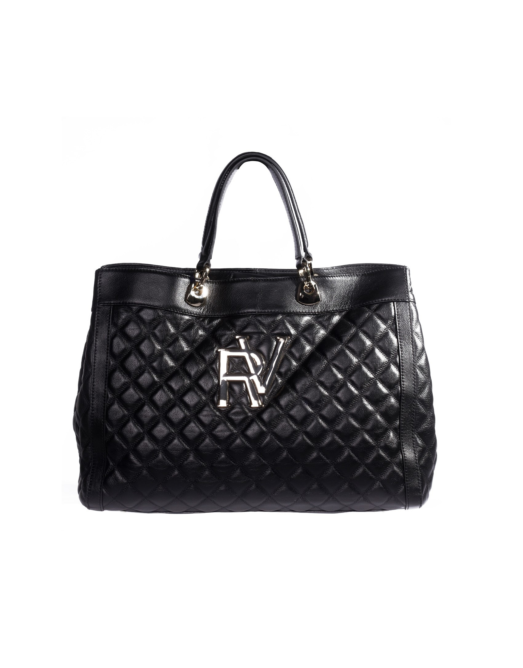 Bolso negro guateado