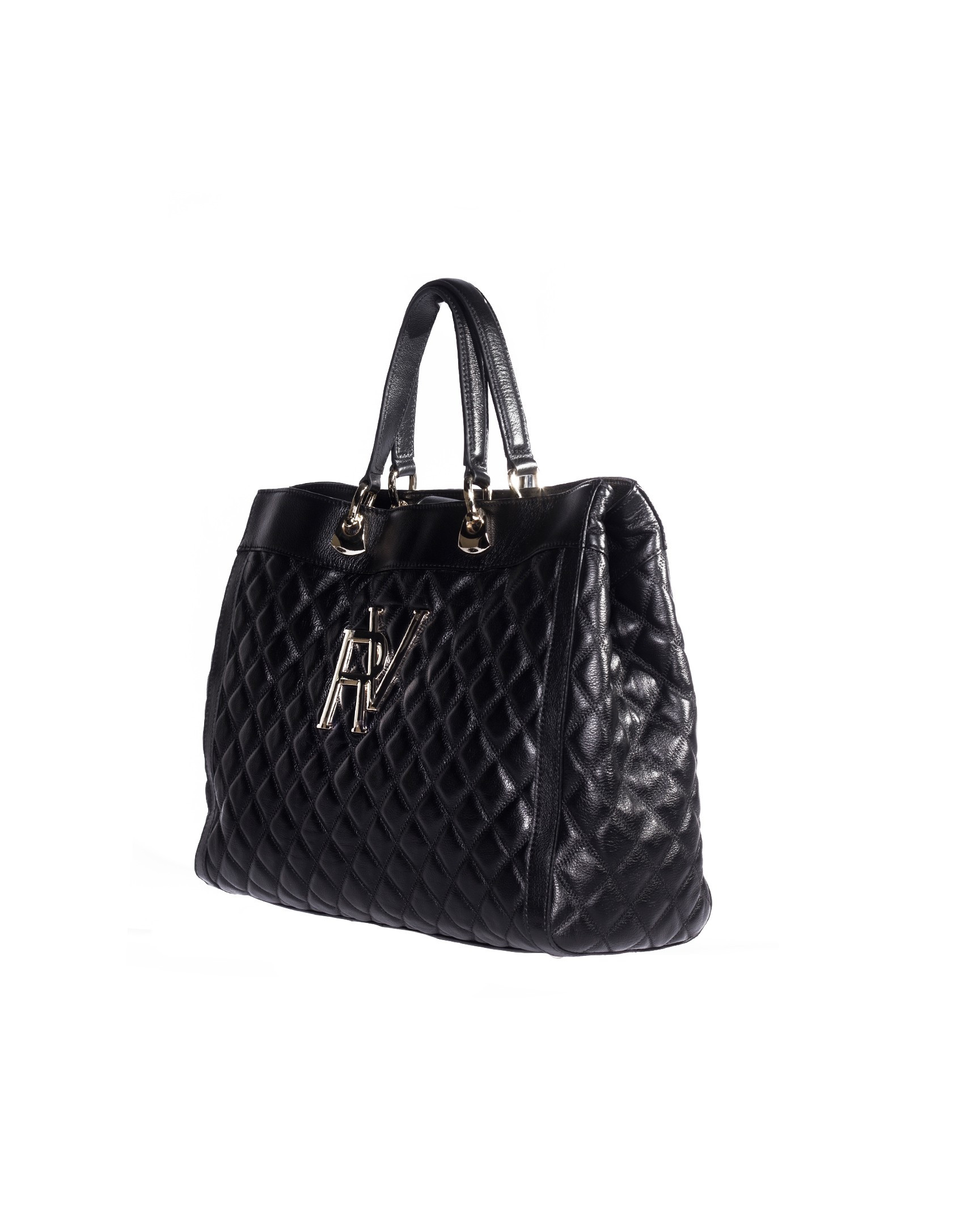 Bolso negro guateado