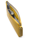 Clutch Lisa saffiano amarillo