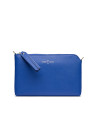 Clutch Lisa saffiano azul
