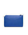 Clutch Lisa saffiano azul