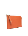 Clutch Lisa saffiano naranja