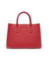 Red Montpellier shopping bag
