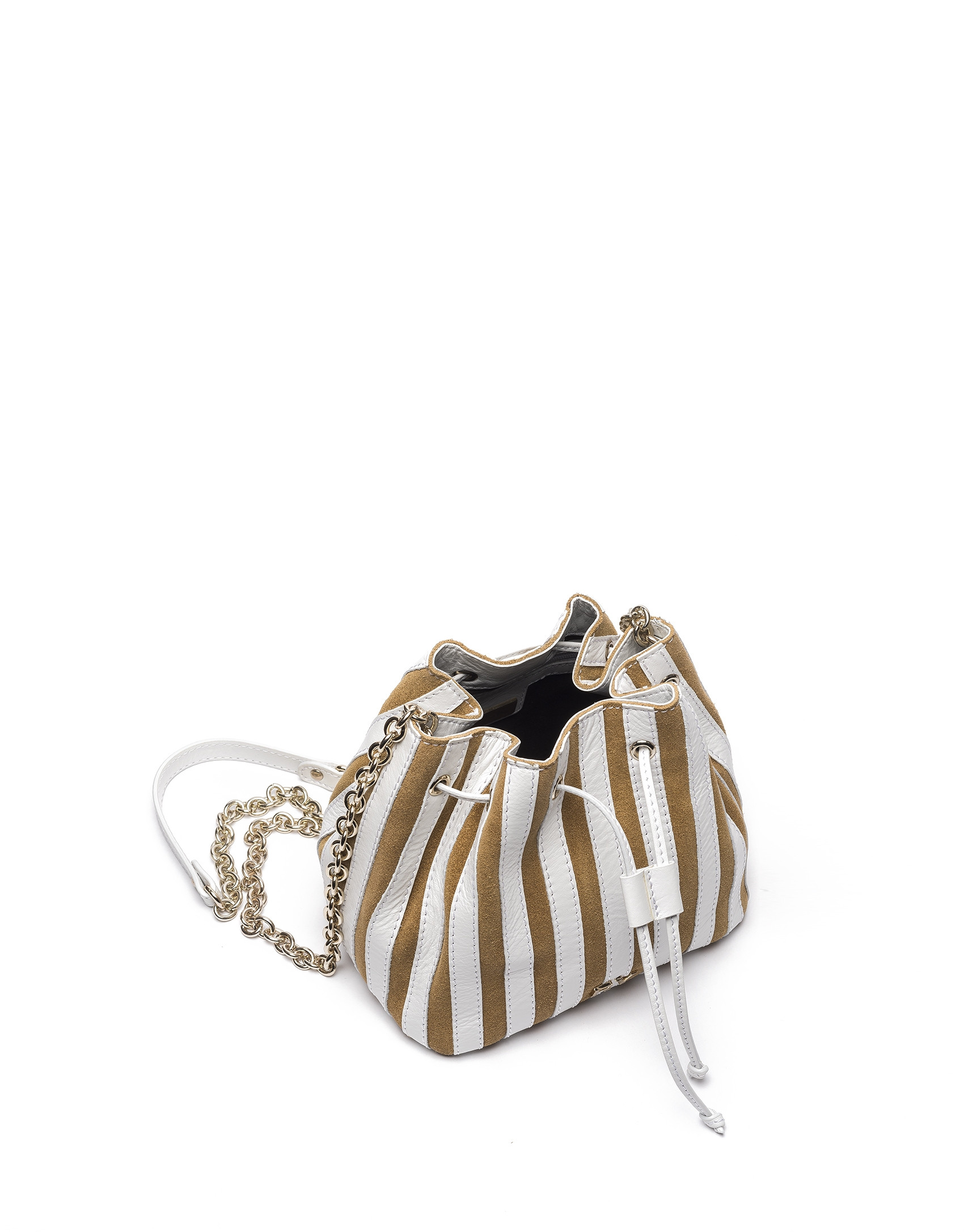 White/beige Saint Germaine bouquet bag