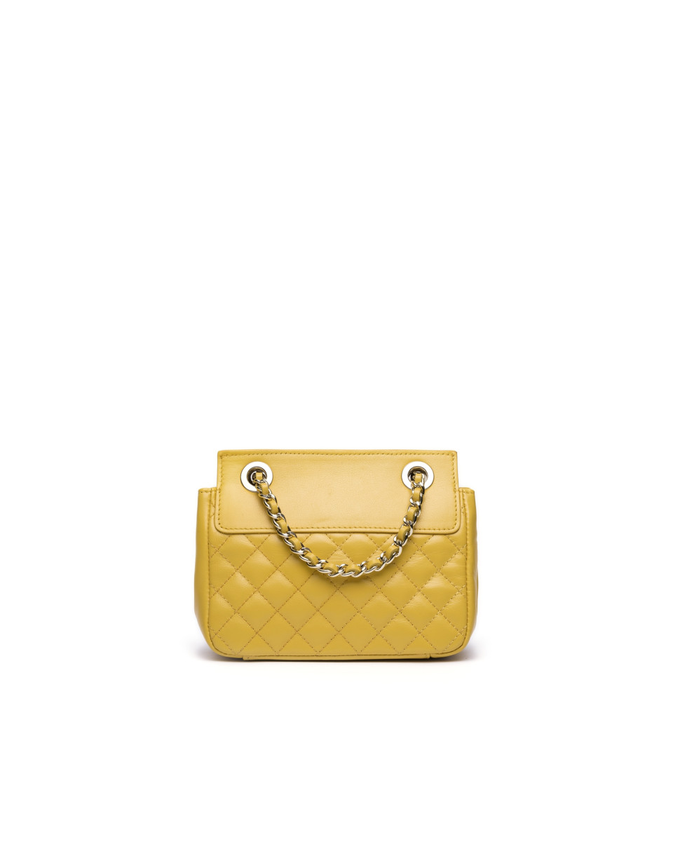 Yellow Ghauri Nano shoulder bag