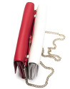 Shoulder Jour Nuit rojo/blanco