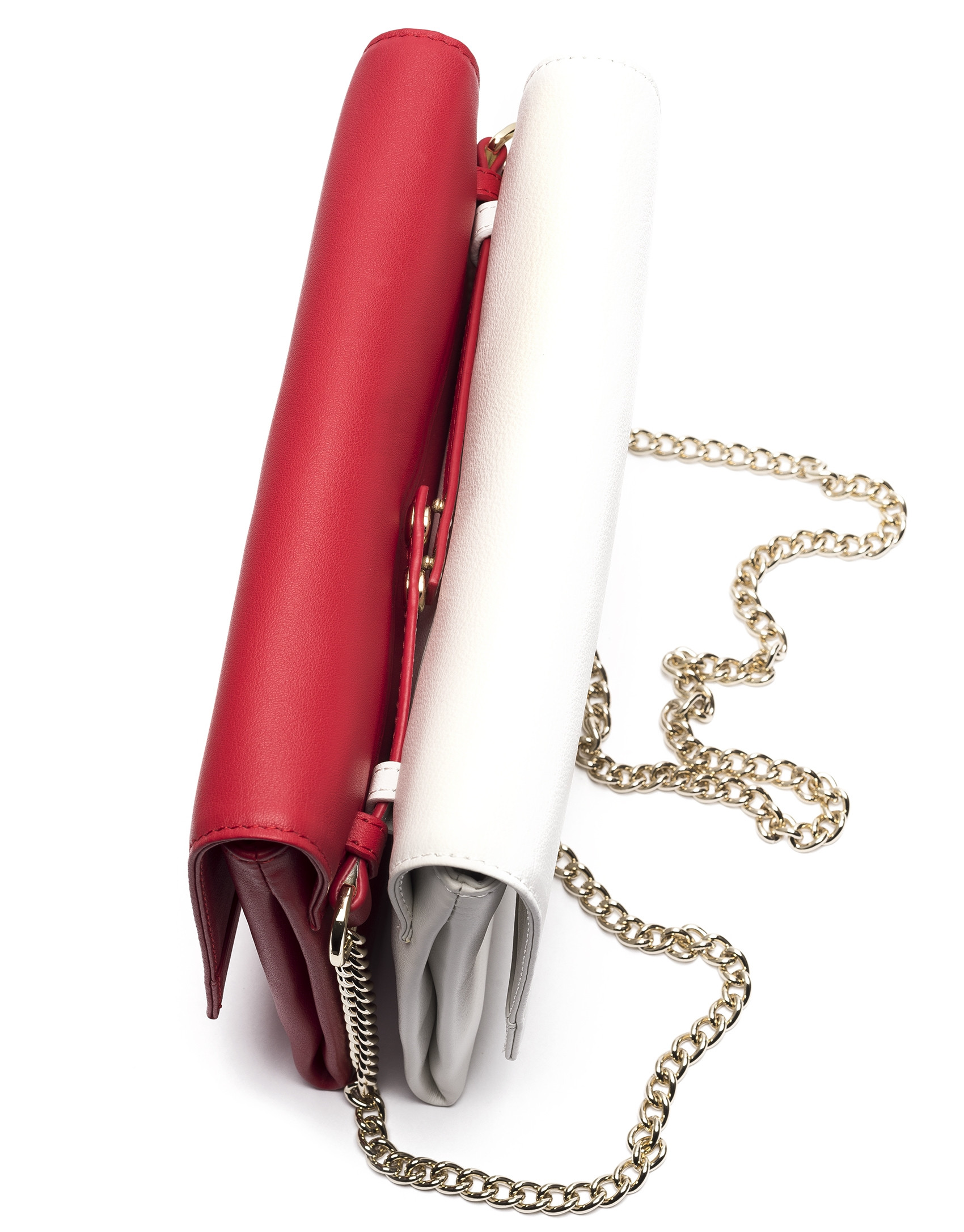 Shoulder Jour Nuit rojo/blanco