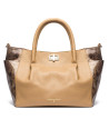Bolso Tote Avenue camel