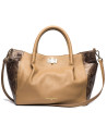 Camel Avenue tote bag