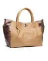 Camel Avenue tote bag