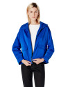 Cobalt blue windbreaker