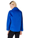 Parka azul cobalto