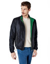 Cazadora reversible verde/marino