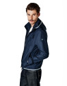 Parka capucha desmontable marino