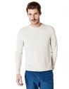Jersey cuello caja estructura crudo