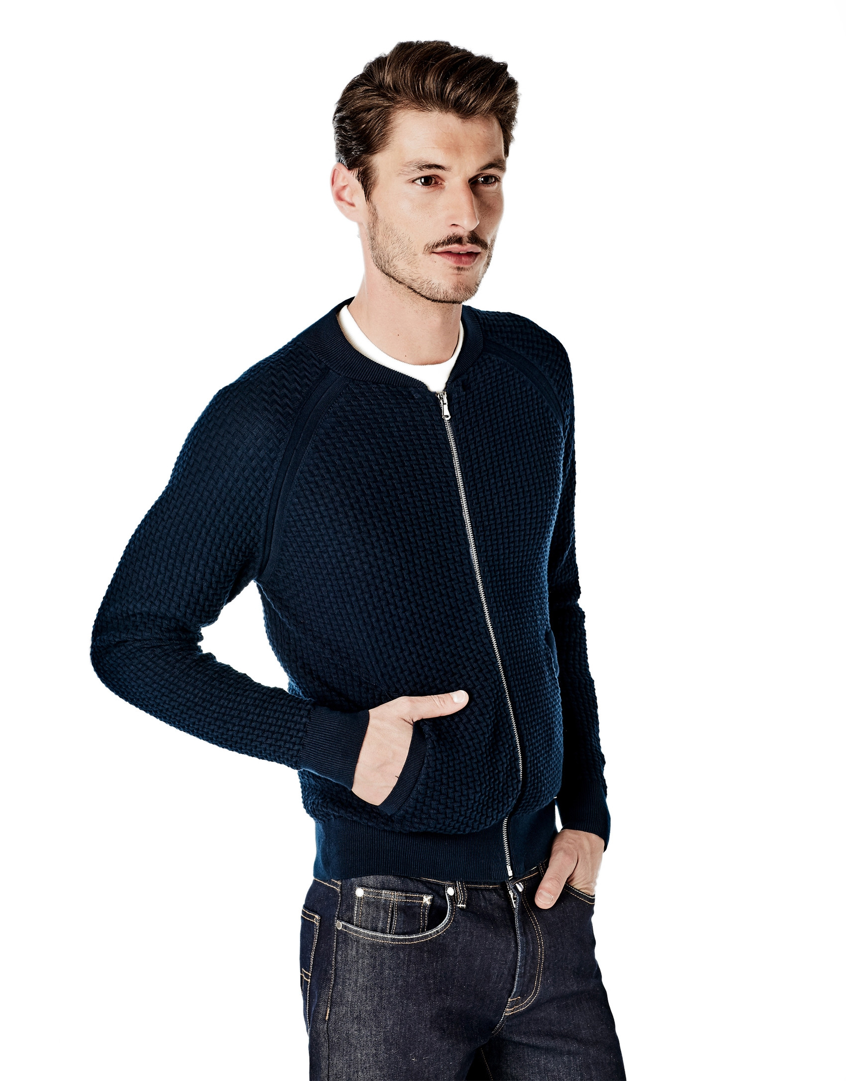 Chaqueta estructura marino
