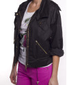 Trench corto negro