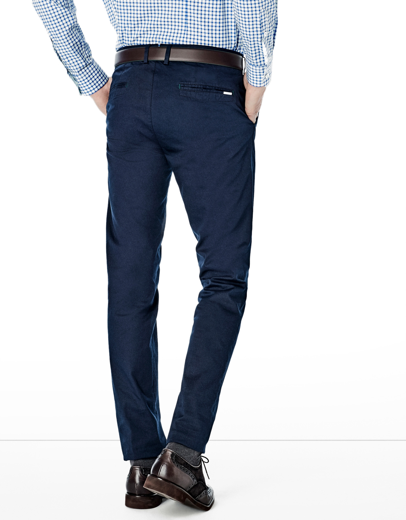 Pantalón chino marino
