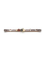 Belt with decorative jewelry