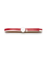 Blue/white two-tone belt