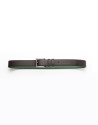 Plain brown belt