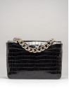 Bolso cartera piel coco negro Joyce