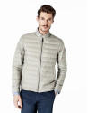 Cazadora acolchada beige