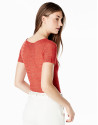Camiseta manga corta naranja