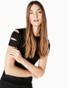 Black knit sweater