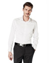 White design slim fit dress shirt
