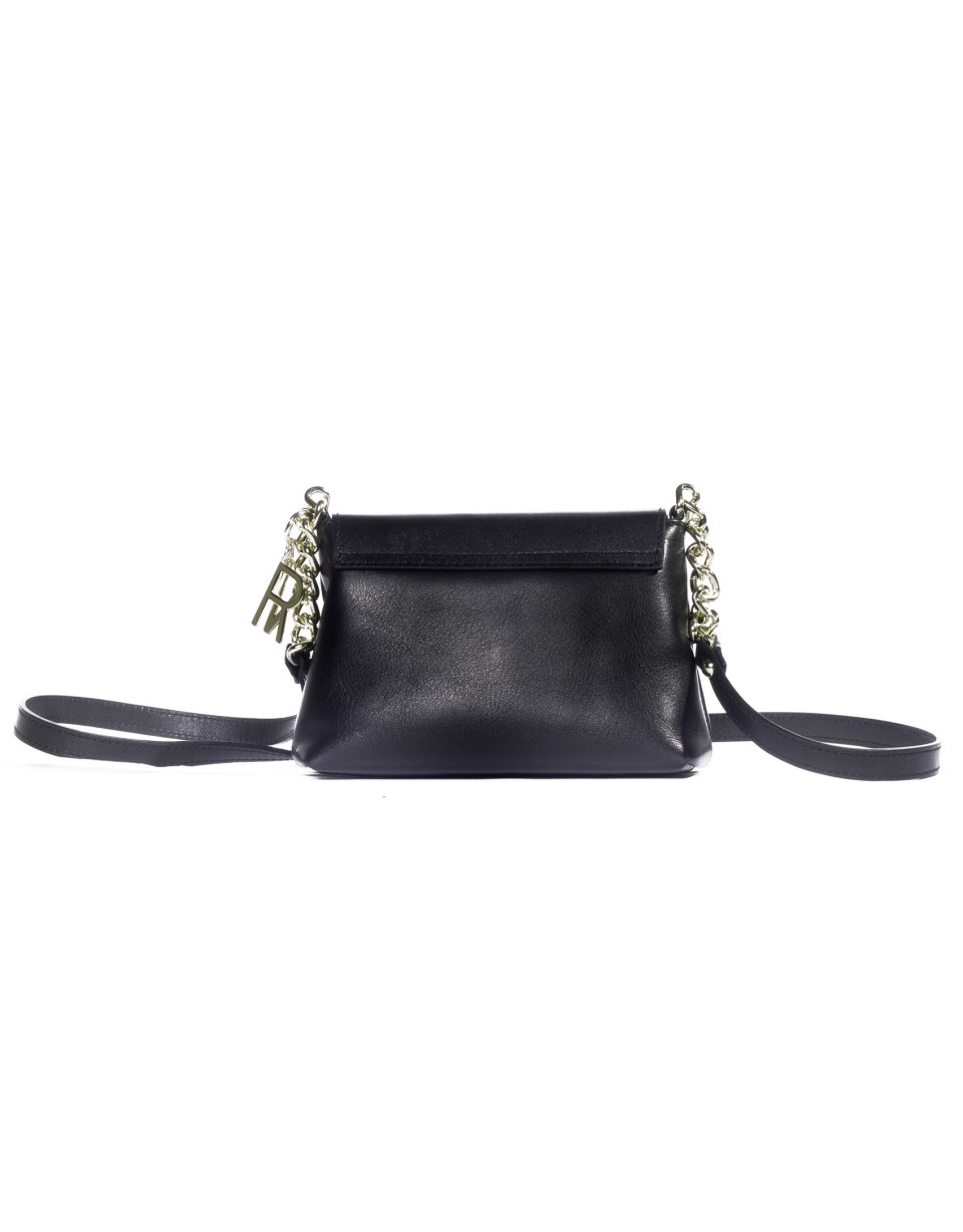 Shoulder bag gold studs