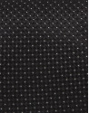 Black dotted tie