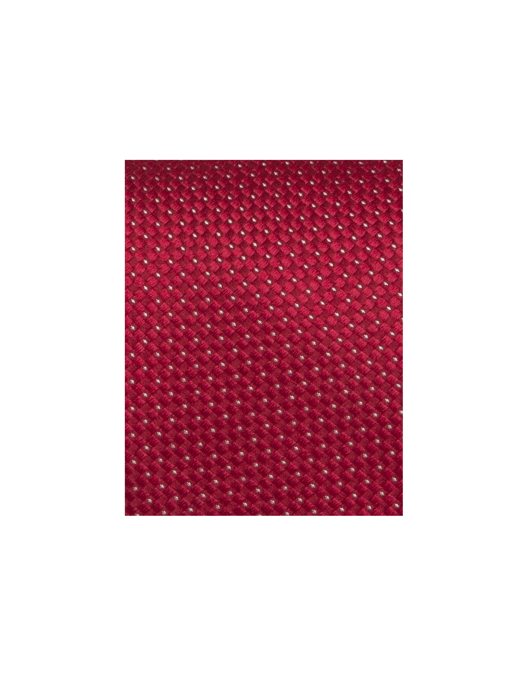 Red dotted tie