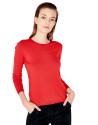 Jersey cuello caja rojo