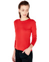 Jersey cuello caja rojo