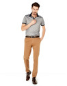 Pantalón chino marrón