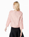 Striped short jacket