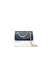 White/blue Ghauri Nano shoulder bag
