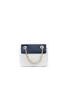 White/blue Ghauri Nano shoulder bag