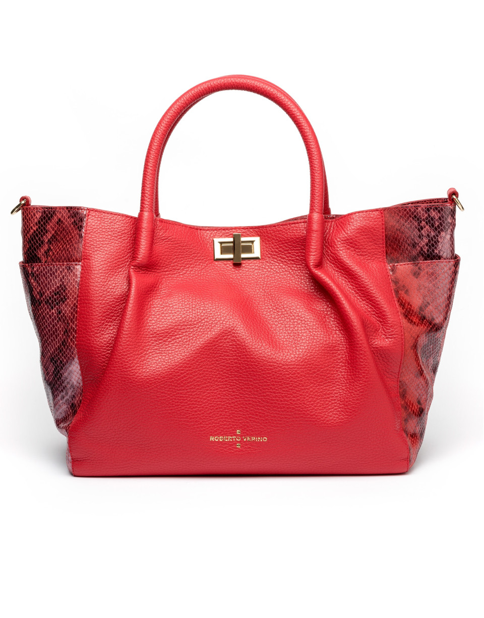 Red Avenue tote bag
