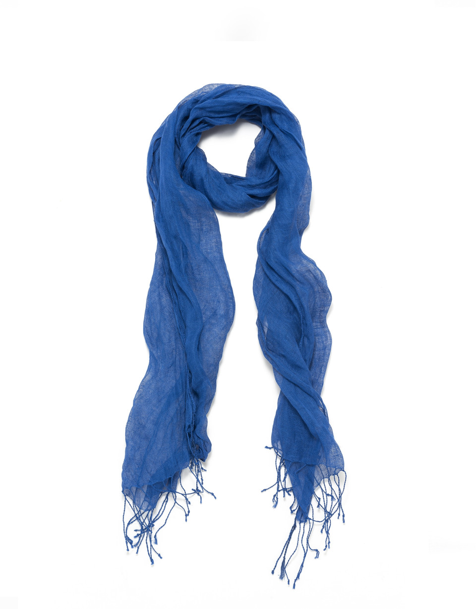 Cobalt blue scarf