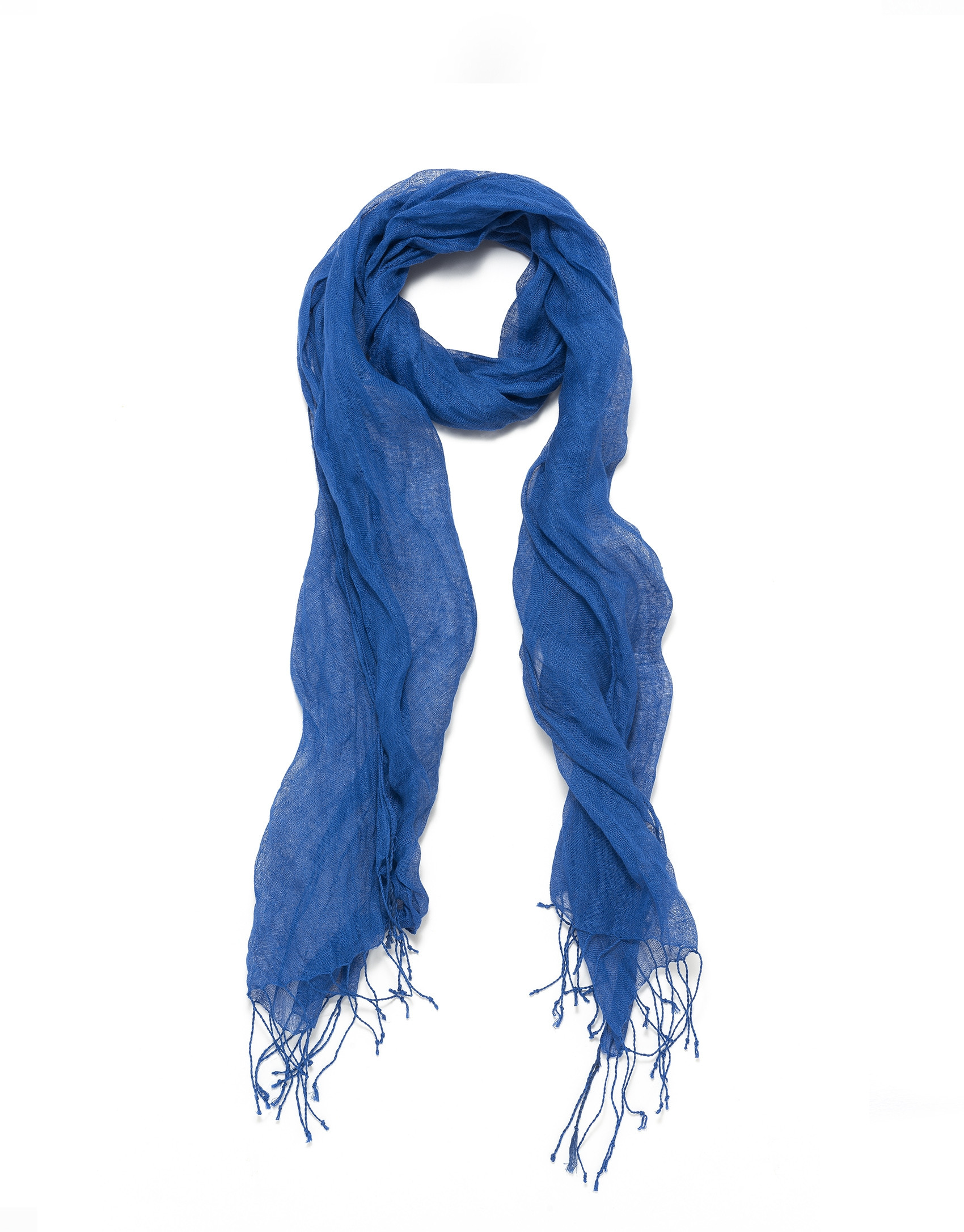 Cobalt blue scarf