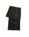 Foulard negro bordado