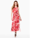 Long silk dress