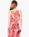 Long silk dress